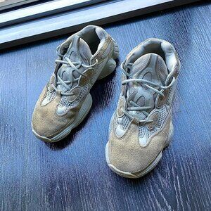 Adidas Yeezy 500 Stone Salt Sneakers Gray 9.5